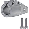 Shaft Supports - Flanged Slit with Long Sleeve, Precision Cast