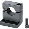 Shaft Supports - Bottom or Side Mount, L-Shaped, Hinged