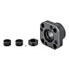 Round Support Unit Fixed Side Standard Type Angular Bearing JIS Class 5