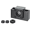 Square Support Unit Fixed Side Standard Type Angular Bearing JIS Class 5
