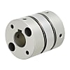 Flexible Shaft Coupling - High Positioning Accuracy Double Disc, Clamping/Keyway