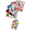 Caution/Warning/Danger Mark Stickers (MISUMI)