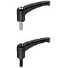 Resin Clamp Levers/Curved Handle