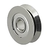 Deep Groove Ball Bearings - V-Groove, Double-Sealed.