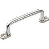 Handles - U-type, rounded, with swivel mounting plates at ends.