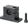 Shaft Supports - T-shaped, wide body, with side slot (Precision Molded).