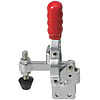 Vertical Hold-Down Toggle Clamps - Straight Base, Tightening Force 882 N