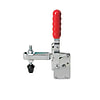 Vertical Hold-Down Toggle Clamps - Straight Base, Tightening Force 3332 N