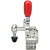 Vertical Hold-Down Toggle Clamps - High Arm, Flange Base, Tightening Force 910 N