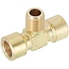 Brass Fittings for Steel Pipe/Tee/Threaded/Tapped