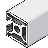 アルミフレーム　６シリーズ　正方形　３０×３０ｍｍ　１列溝　１面溝