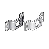 [Clean & Pack]Sheet Metal Mounting Plates / Brackets - Convex Bent Type, BLUFS