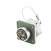 Metal Bayonet Waterproof Connectors · MWB Series, Panel Mount Socket