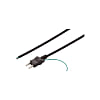 PSE標準電源線-一端直插的3芯A型帶地線插頭(MISUMI)