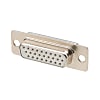D-sub connectors EMI Shielded High Density Solder Stamping Terminal