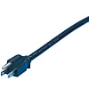 AC Cord, Fixed Length (UL/CSA), Single-Side Cut-Off Plug