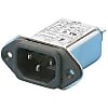 IEC規格 ノイズフィルタ付インレット（1A〜10A/ネジ止め/C14）