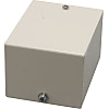 Caja de interruptores de tamaño mediano de acero, unidad individual W70 x H55