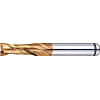 AS Coated Powdered High-Speed Steel Square End Mill, 2-Flute, Regular