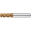 AS Coated High-Speed Steel Square End Mill, 4-Flute/Short