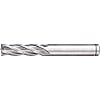 Powdered High-Speed Steel Square End Mill 4-Flute / Regular / Non-Coated Type