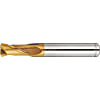 AS Coated Powdered High-Speed Steel Radius End Mill, 2-Flute/Short