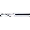 High-Speed Steel 0.01 mm Unit Outer Diameter Designated End Mill, 2-Flute / Regular
