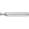 Carbide Straight Blade Inverted Tapered End Mill, 2-Flute, Inverted Tapered, with Straight Side Blade