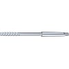 High-Speed Steel High Helical Reamer, Right Blade with 60° Left Spiral, Tapered Shank, 0.1 mm Unit Designation Model