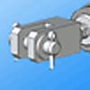 CMK2・CMA2・CKV2・JSK2・JSM2用金具 二山ナックル