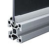 アルミ構造材 SF30 溝幅8mmタイプ パネルフィックスS （カット品）