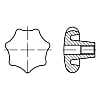 DIN 6336 Star grips