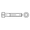 ISO 4762 Hex Socket Head Cap / Steel, Stainless Steel / Standard (Round)