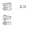 エアシリンダ CS1・CS2・CNS・CLSシリーズ用ナックルジョイント