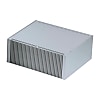 Cajas: aluminio, disipador de calor, serie HY