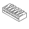2.5mmピッチ ボードイン用 ハウジング 51035