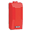 ウオルボックス （プラスチック製防雨ボックス） 赤色 危険シール