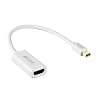 miniDisplayPort-HDMI変換アダプタ ホワイト