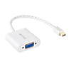 miniDisplayPort-VGA変換アダプタ ホワイト