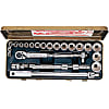 Socket Wrench Set (12-Sided Type) 1218A