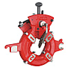 Die head (for water supplies and gas pipes)