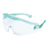 一眼型保護メガネ 上ひさしサイド付 つる角度調整可