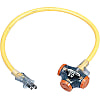 2P Extension Cord with Grounding for Outdoors (Short Power Outlet)