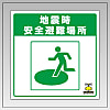 Emergency Earthquake Quick-Use Sign Facility Emergency Preparedness Product