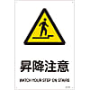 JIS Safety Mark (Warning), "Caution - Ascending and Descending" JA-214L
