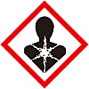 GHS Label GHS-9 Health Hazard (NIHONRYOKUJUJI)