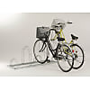 Horizontally Placed Bicycle Rack Front Wheel Plug-In Cycle Stand