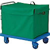樹脂製運搬車 サイレント（ハンドトラックボックス付/均等荷重200kg/400kg）