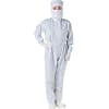 Cleanroom Work Clothes (Antistatic Yarn Grid) with Hood