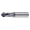硬質合金2-Flute倒角v型槽銑刀90°E107X